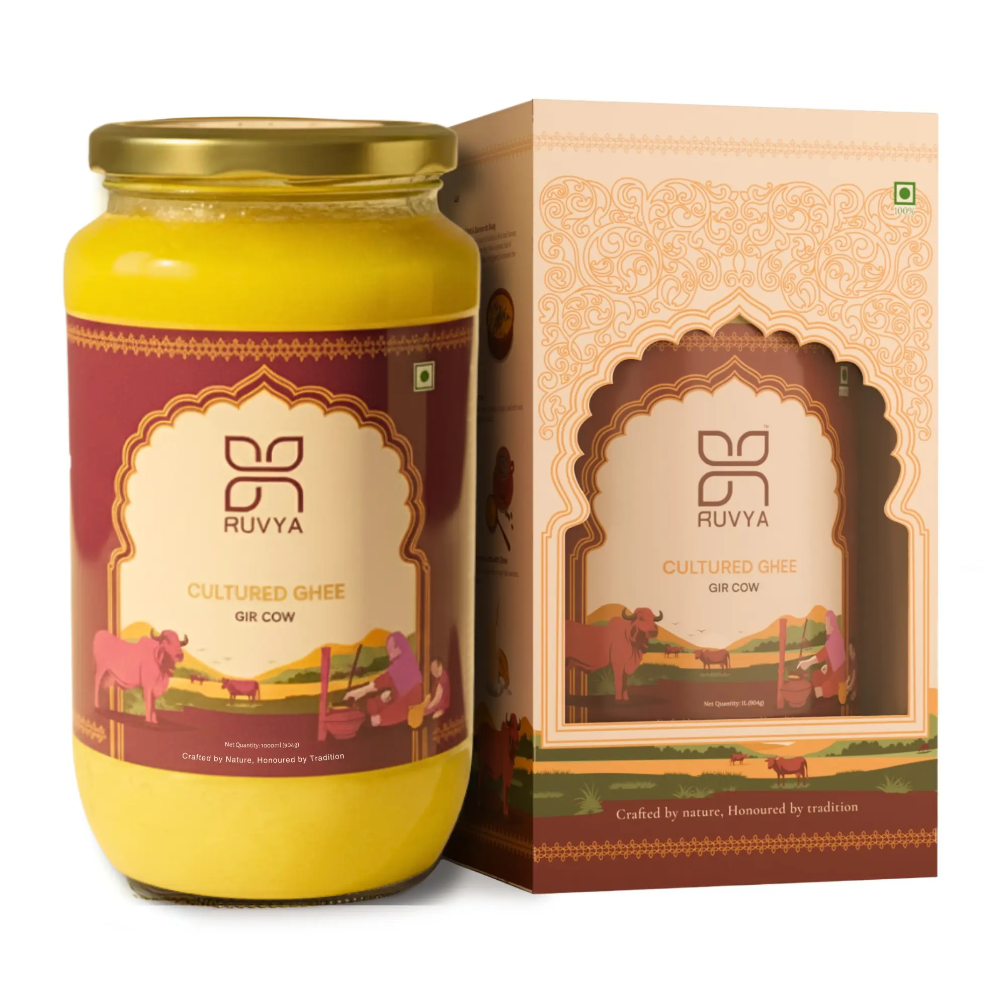 A2 Cultured Gir Cow Ghee
