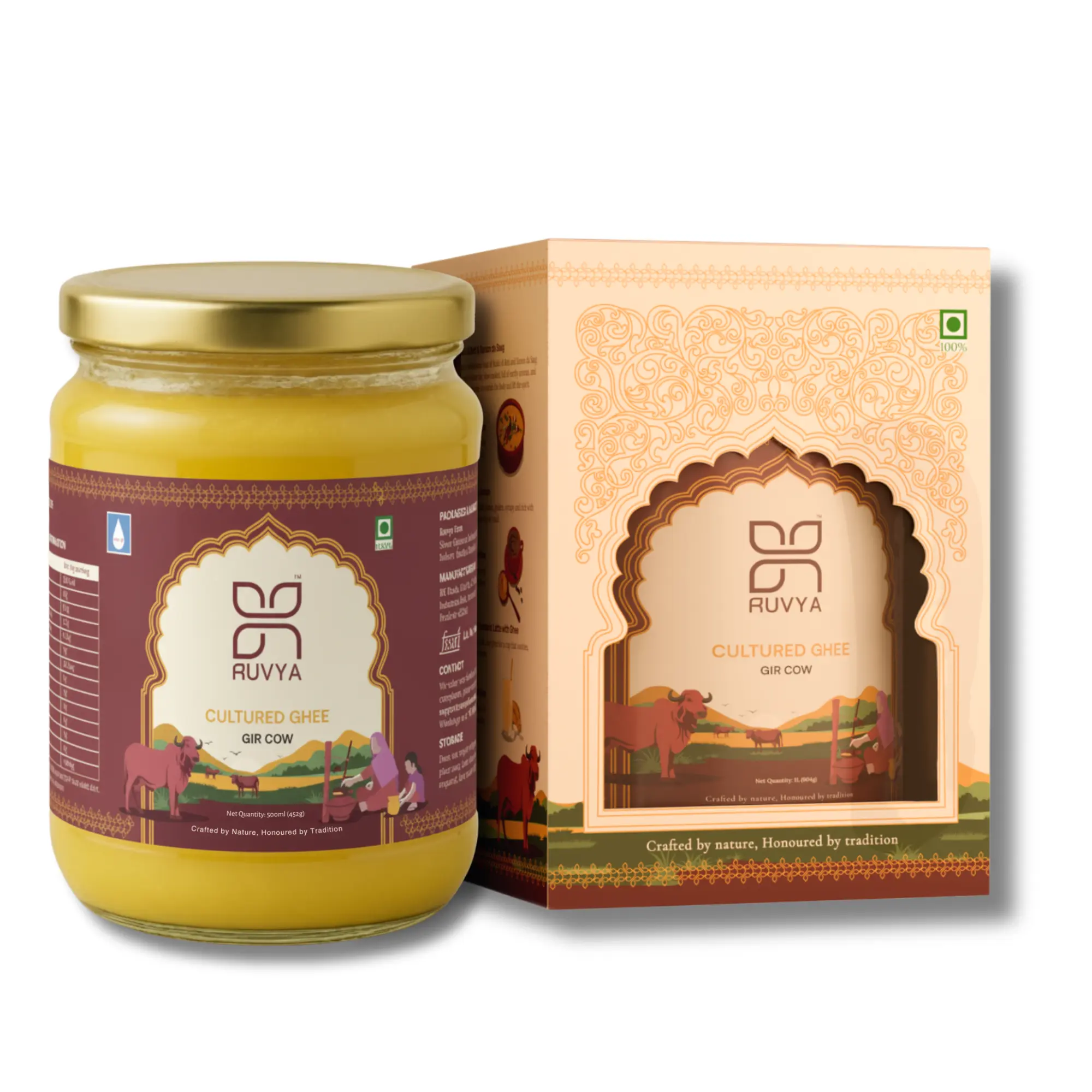 A2 Cultured Gir Cow Ghee