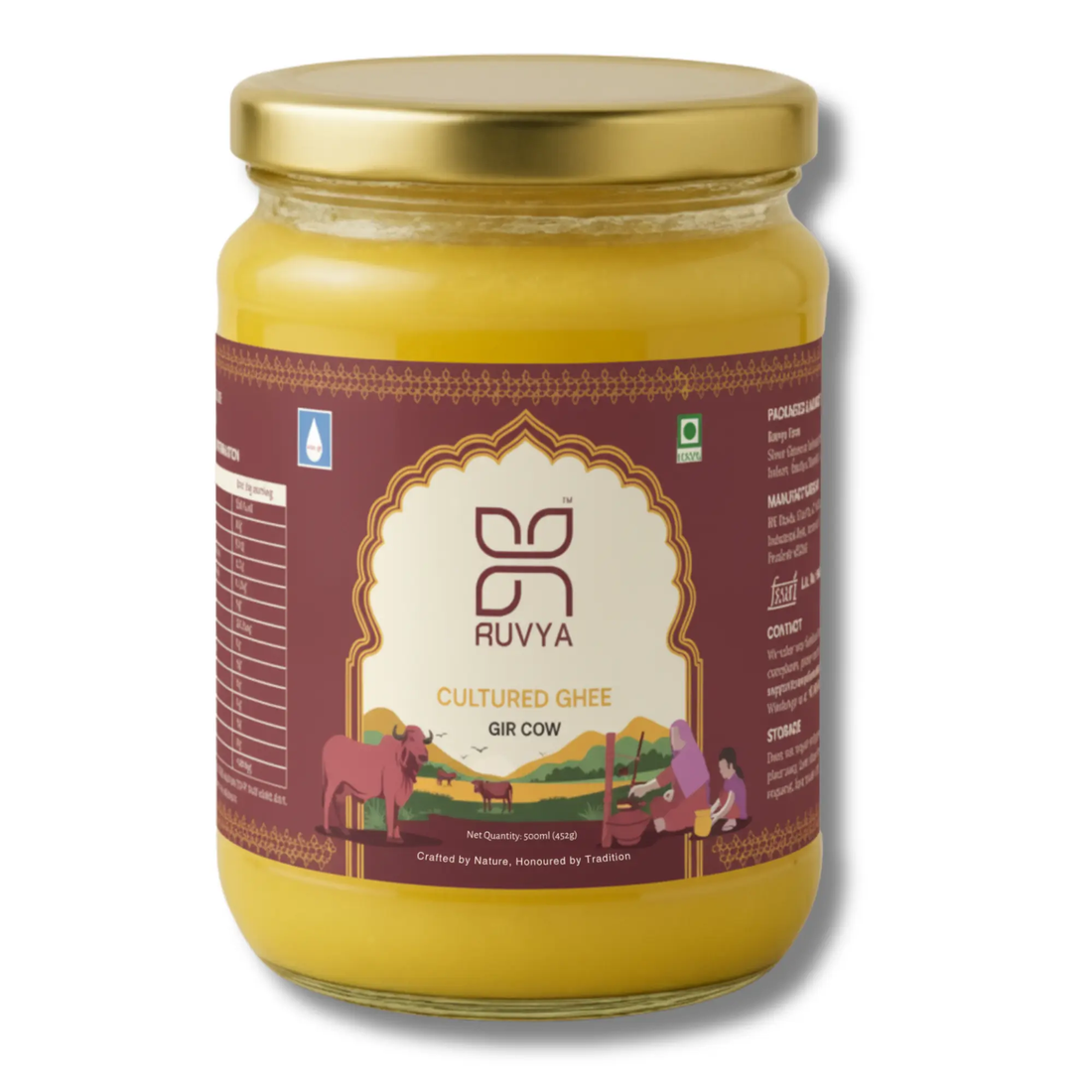A2 Cultured Gir Cow Ghee