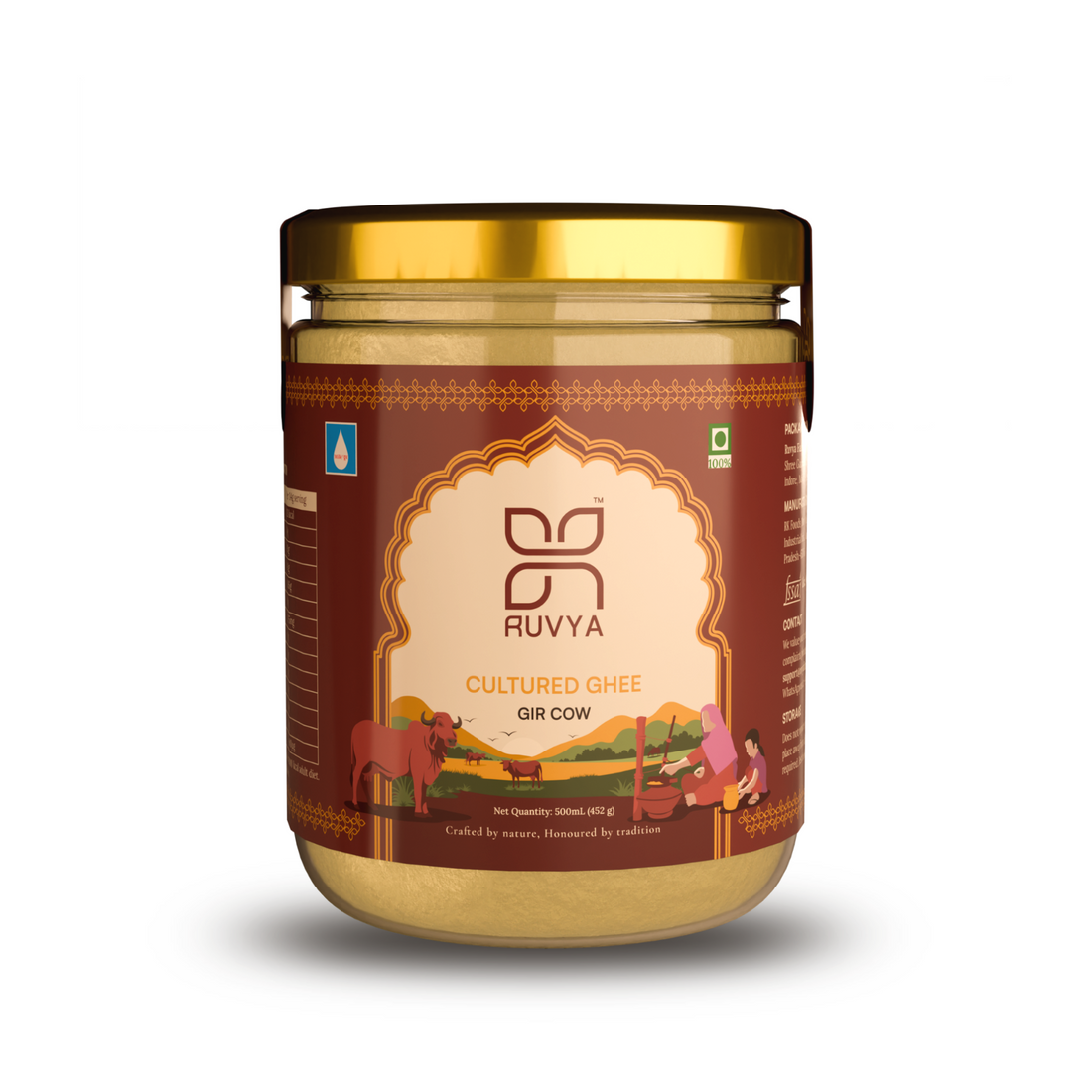 A2 Cultured Gir Cow Ghee